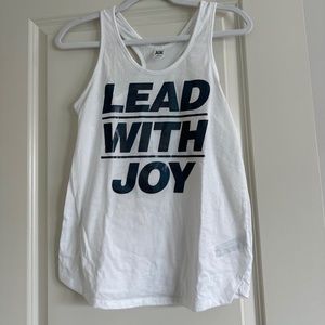 Zumba Lead With Joy Tank NWOT Size XS